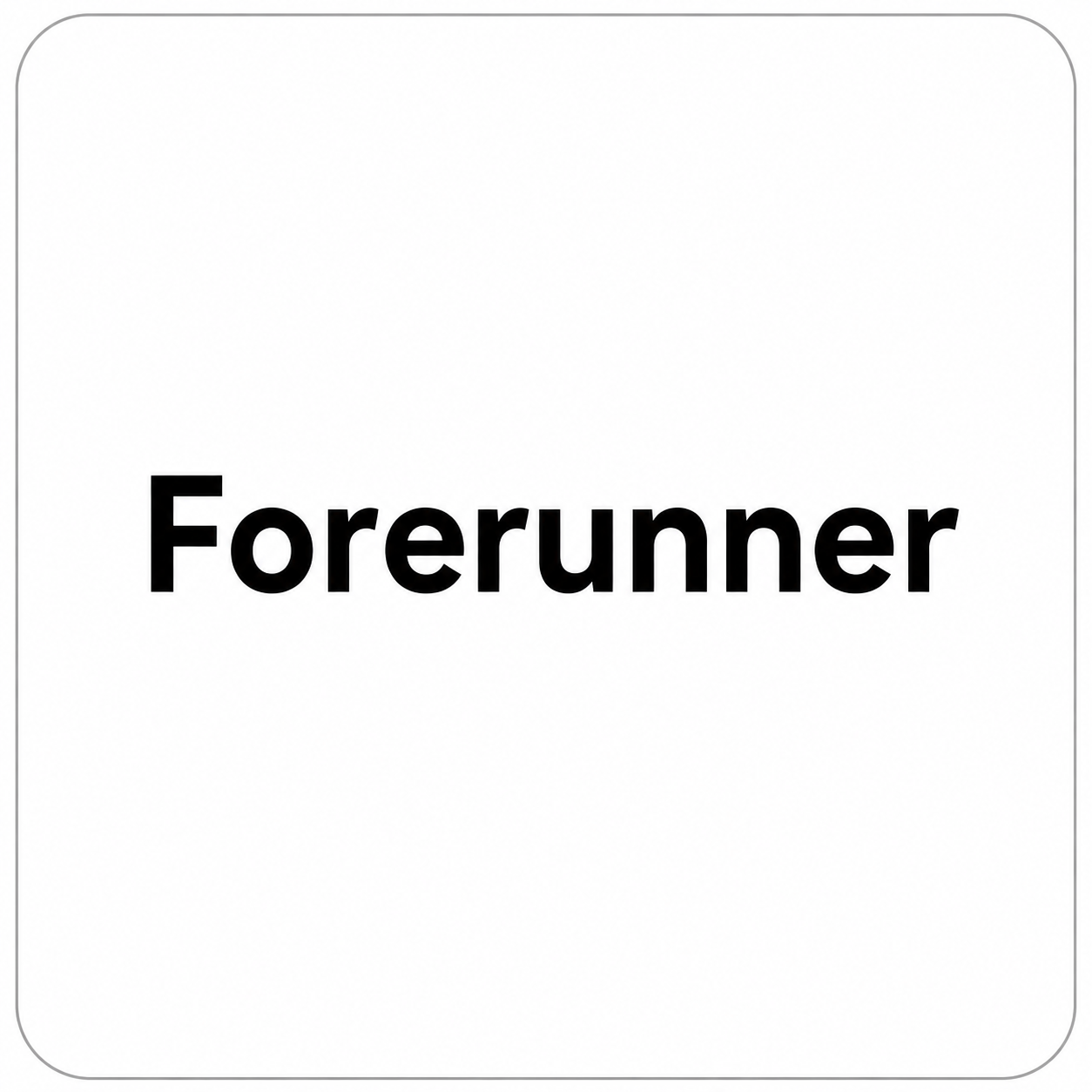 Garmin Forerunner
